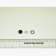 R030,04. 1/4 Inch Screw  and  Retaining Ring